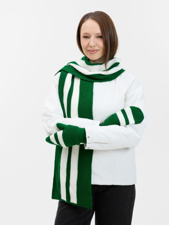 Варежки Winwear, зеленые (глубокий зеленый), размер S/M