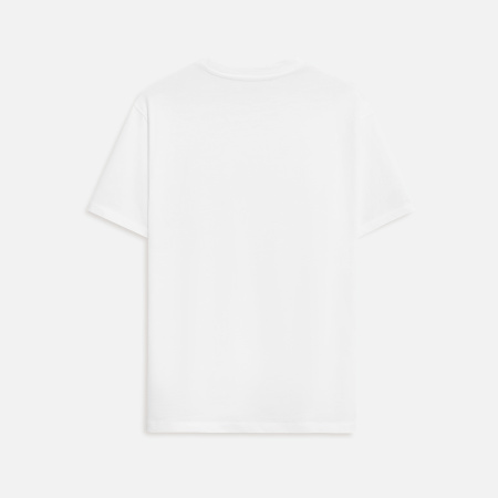 Футболка унисекс Крис (Kris), 150 гр., белая (теплого оттенка), размер XXXL