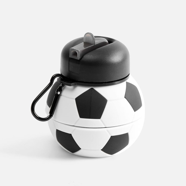 Складная бутылка для воды Football Flex