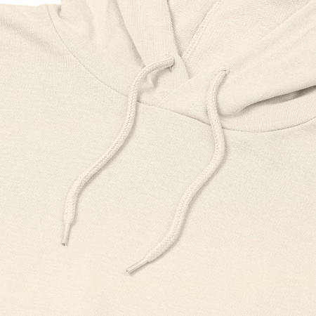 Толстовка с капюшоном унисекс Hoodie, светло-желтая, размер S