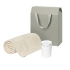 Подарочный набор Авена, Селла (Avena, Cella), бежевый (увлажнитель, плед)
