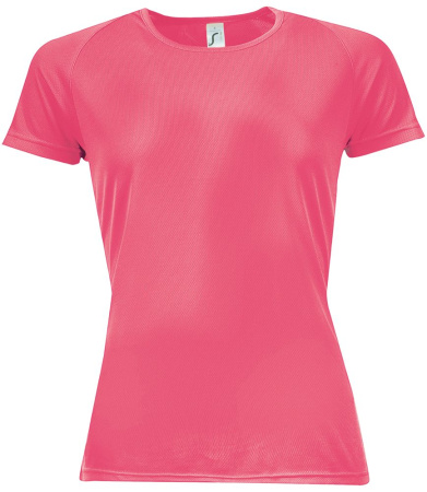 Футболка женская Sporty Women 140, розовый коралл, размер L
