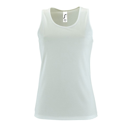 Майка женская Sporty TT Women белая, размер XL
