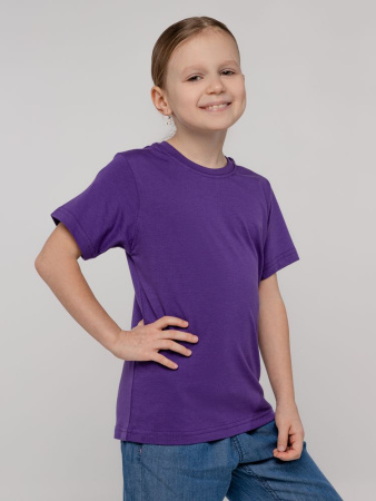 Футболка детская T-Bolka Kids, фиолетовая, 12 лет