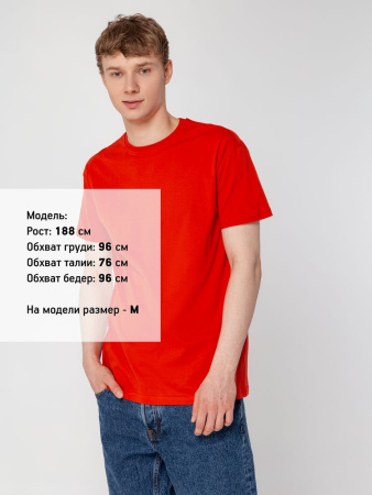 Футболка унисекс T-Bolka 160, красная, размер XXL