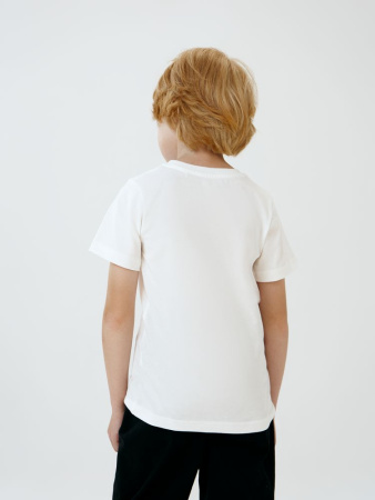 Футболка детская T-Bolka Kids, белая (теплый оттенок), 14 лет