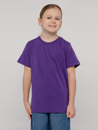 Футболка детская T-Bolka Kids, фиолетовая, 10 лет