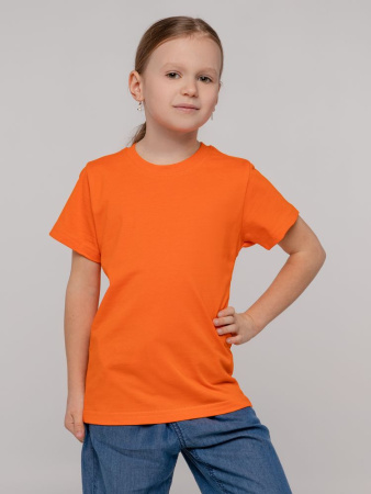 Футболка детская T-Bolka Kids, оранжевая, 8 лет
