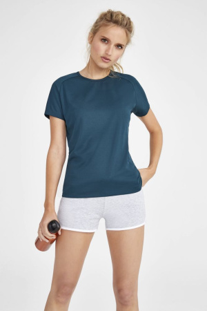 Футболка женская Sporty Women 140 желтый неон, размер XS