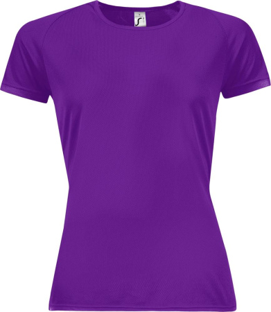 Футболка женская Sporty Women 140 темно-фиолетовая, размер XL