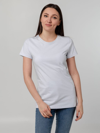 Футболка женская T-bolka Stretch Lady, белая, размер L