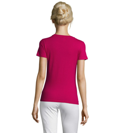 Футболка женская Regent Women ярко-розовая, размер XXL