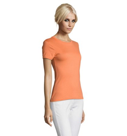 Футболка женская Regent Women оранжевая (абрикосовая), размер XXL