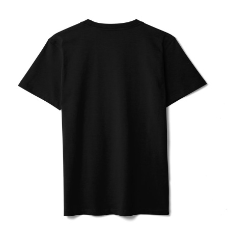 Футболка мужская T-bolka Stretch, черная, размер M